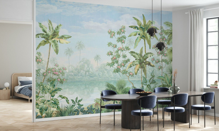 Mural - Tropical Shangri-La (Per Sqm)