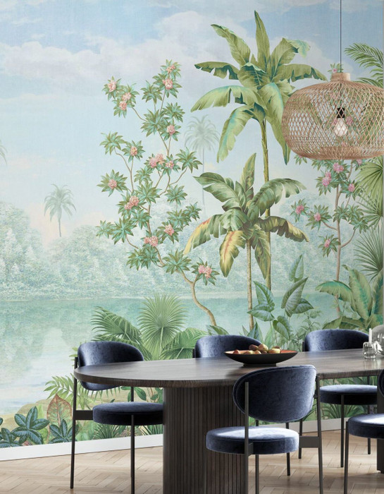 Mural - Tropical Shangri-La (Per Sqm)