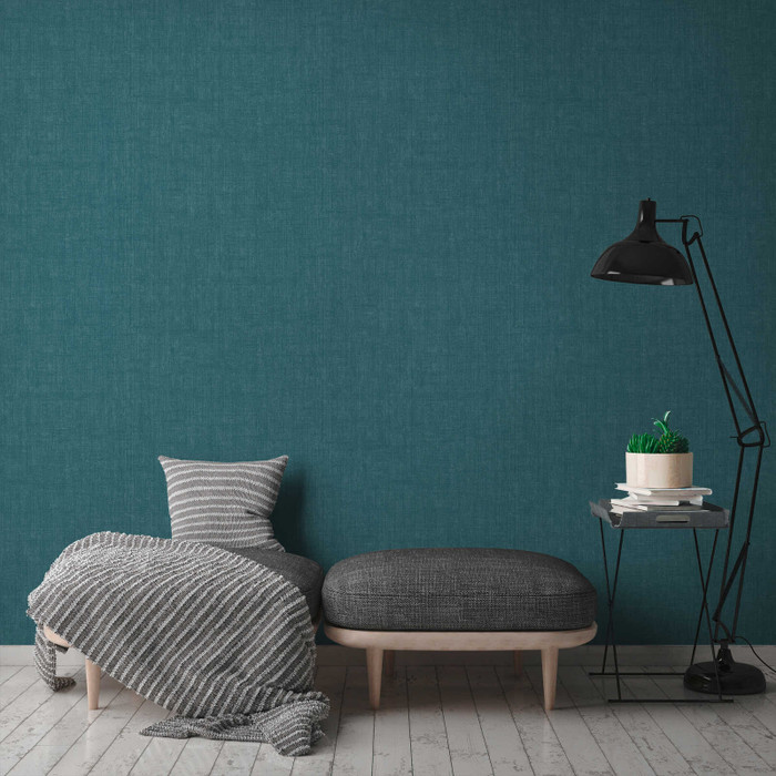 Distressed Linen - Teal