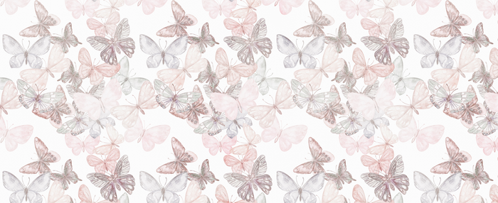 Mural - Butterflies Luminous (Per Sqm)