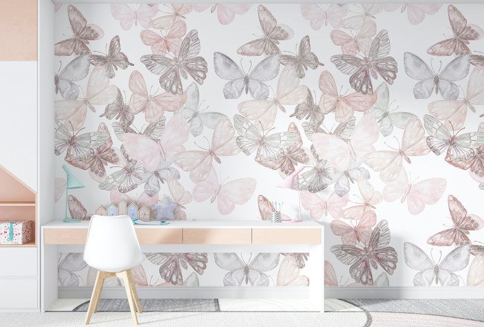 Mural - Butterflies Luminous (Per Sqm)