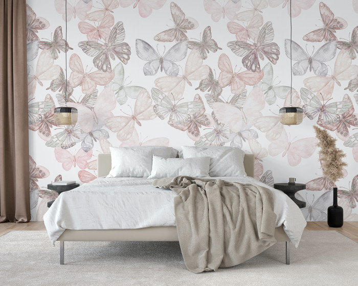 Mural - Butterflies Luminous (Per Sqm)