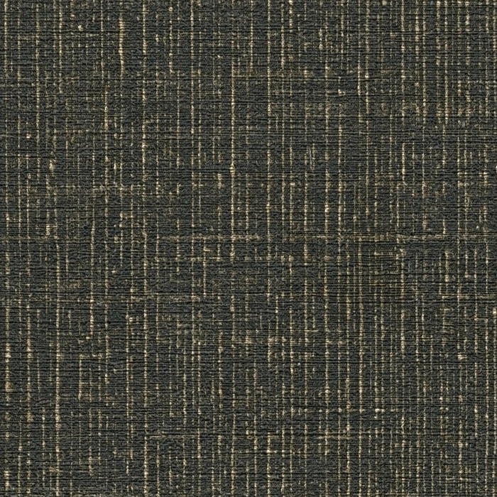 Metallic Linen - Black / Gold