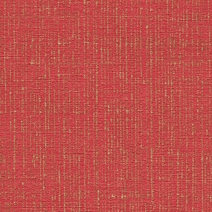 Metallic Linen - Red / Gold