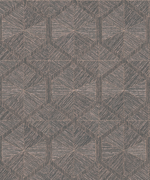 Diamond Weave - Brown / Copper