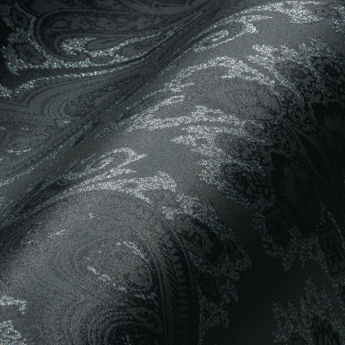 Adorant Damask - Black / Silver