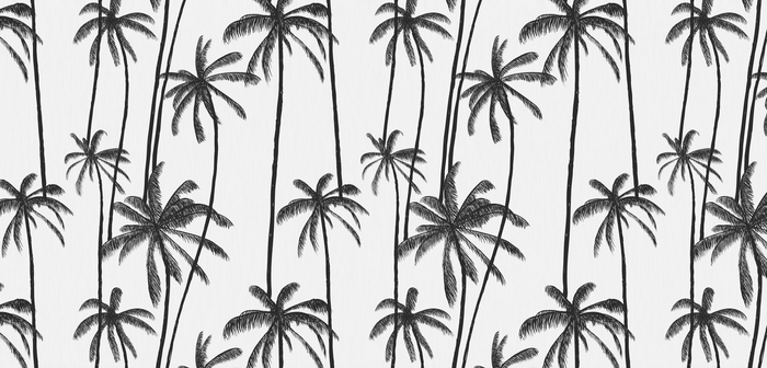 Mural - Coconut Grove Monochrome (Per Sqm)