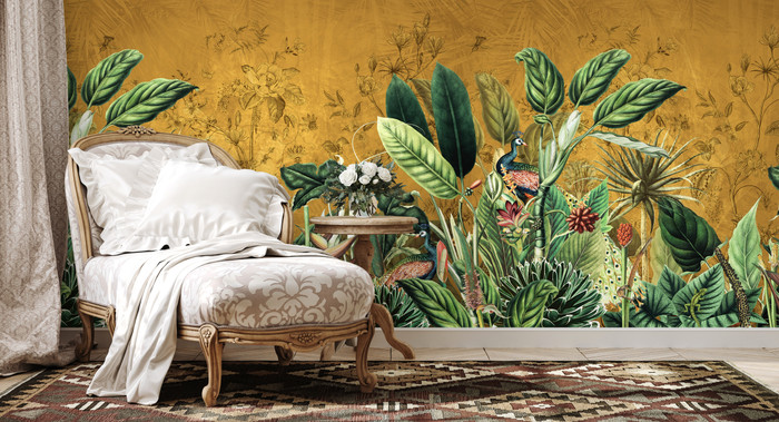 Mural - Rainforest Golden (Per Sqm)