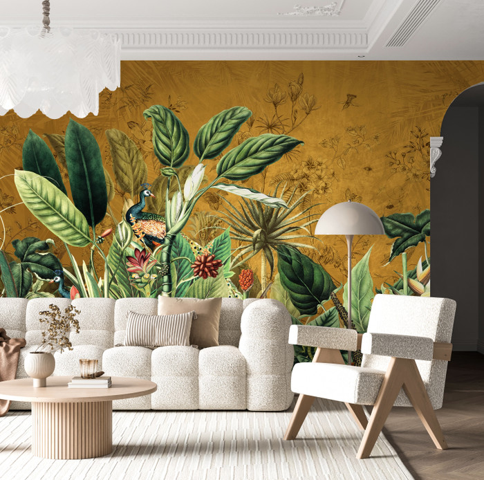 Mural - Rainforest Golden (Per Sqm)