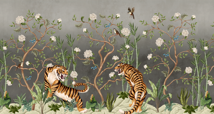 Mural - Tiger Island 3 (Per Sqm)