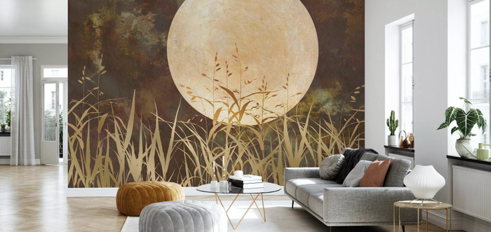 Mural - Moonlight Grasses (Per Sqm)