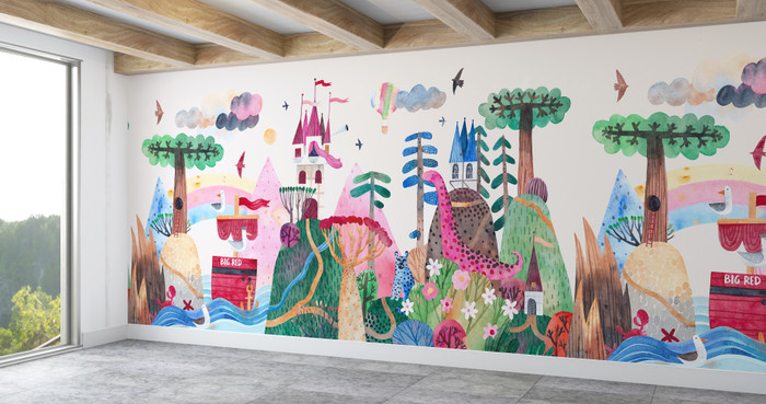 Mural - Wonderous Mind (Per Sqm)