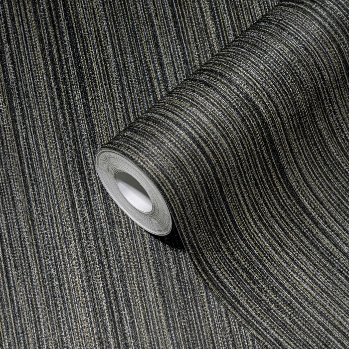 Oxford Stripe - Black / Silver