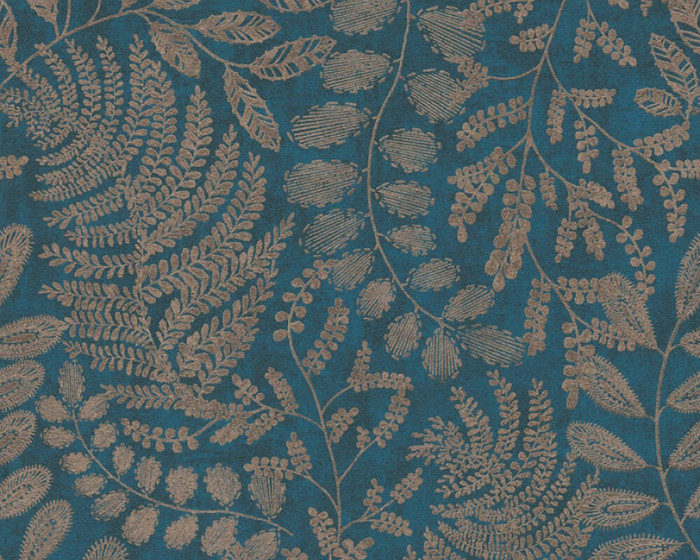 Maidenhair - Blue / Bronze