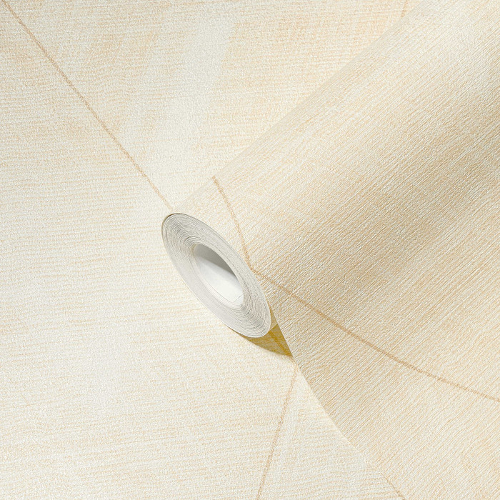 Chevron Linen - Cream / Yellow