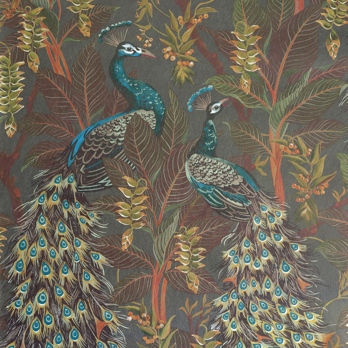 Royal Peacock - Sepia