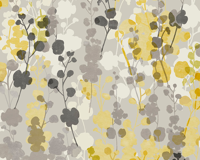 Blossom - Mustard / Grey