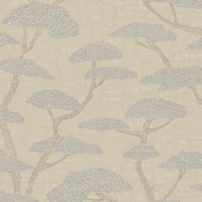 Chinoiserie Tree - Beige / Blue