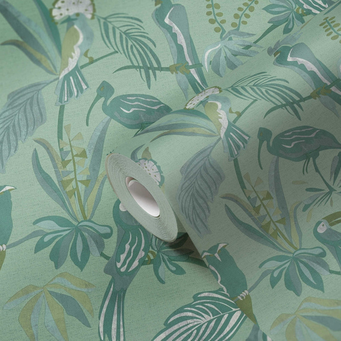 Tropical Aviary - Green