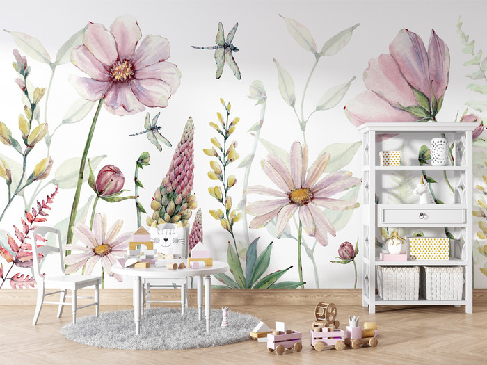 Mural - Fabulous Flowers (Per Sqm)