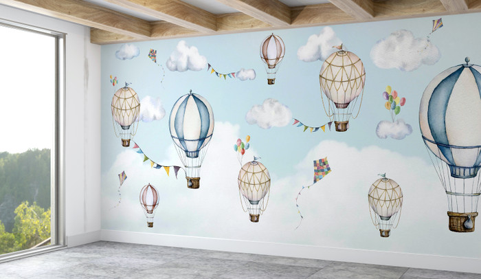 Mural - Balloons Bonanza (Per Sqm)