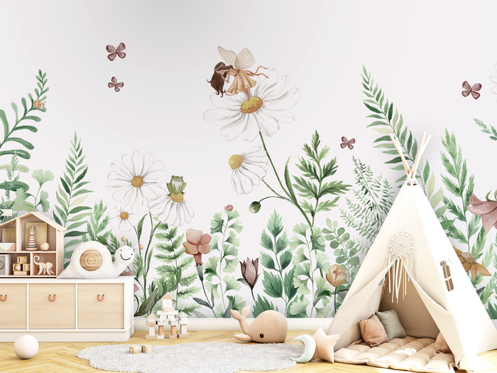 Mural - Fairy Garden (Per Sqm)