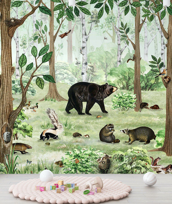 Mural - Forest Lookbook (Per Sqm)