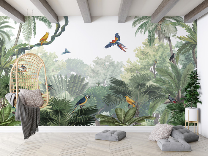 Mural - Canopy Jungle Natural (Per Sqm)