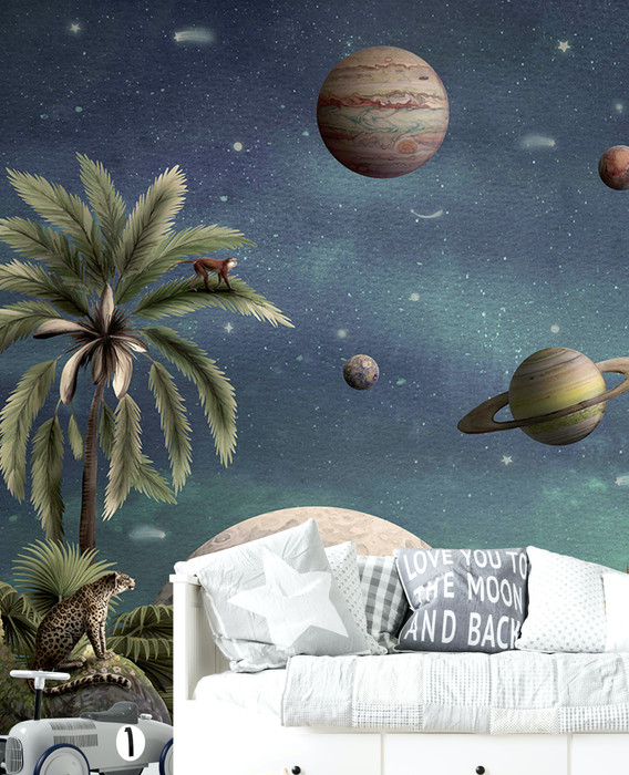 Mural - Pretty Planets (Per Sqm)