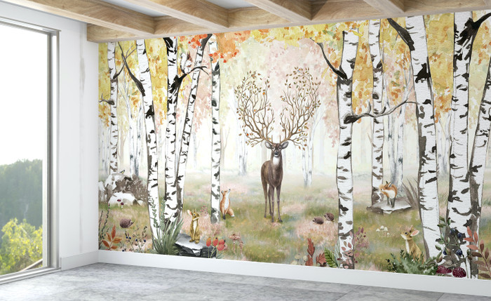 Mural - Amazing Antlers II (Per Sqm)