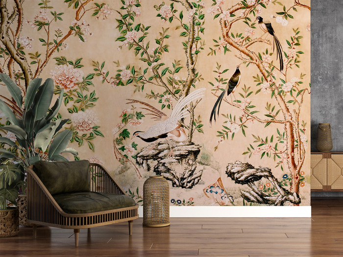 Mural - Chinoiserie (Per Sqm)