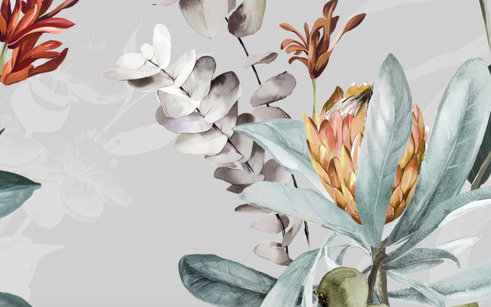 Mural - Australian Botanicals (Per Sqm)