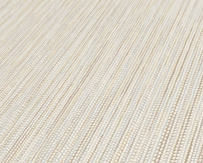 Strip Linen - Beige / Cream