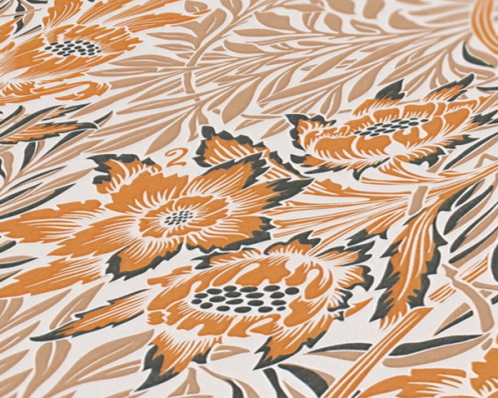 Wildblume - Beige / Orange