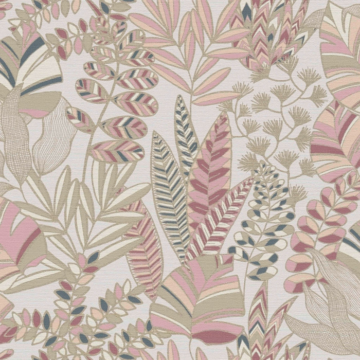 Botanisch - Pink / Grey