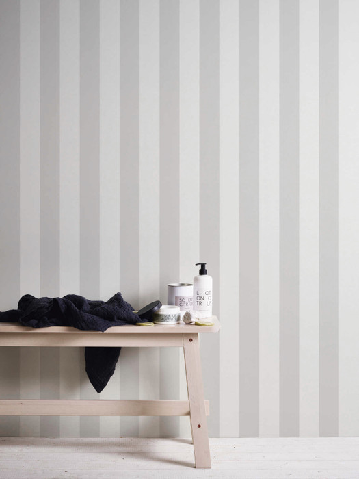 Streifen - White / Grey