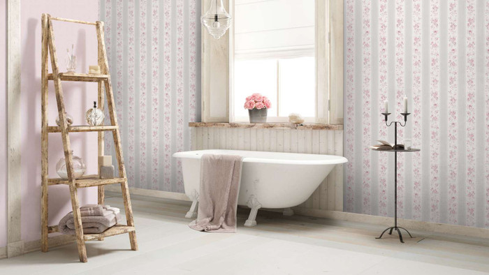 Vintage Stripe - Pink
