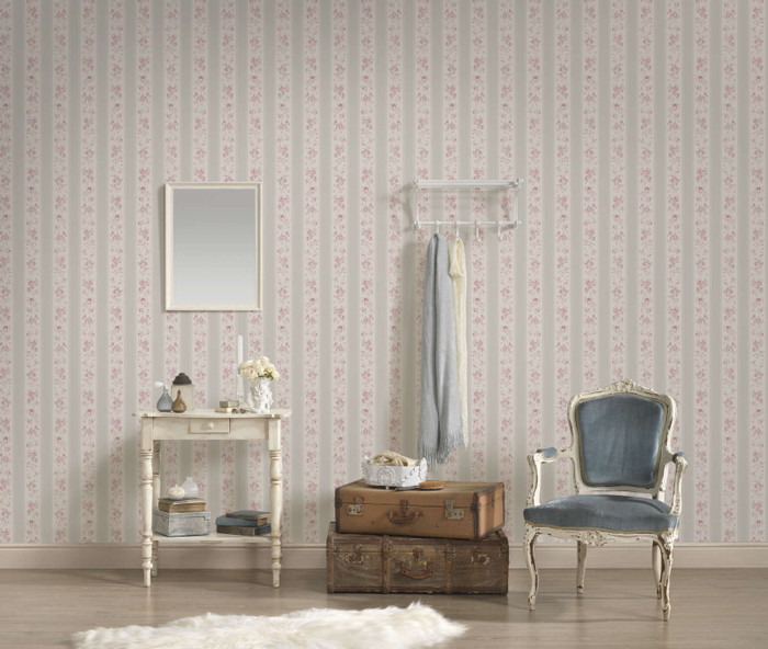 Vintage Stripe - Pink