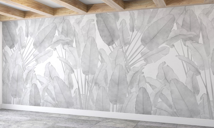 Mural - Hotel Palms Grey (Per Sqm)