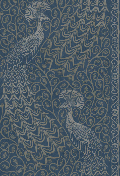 Pavo Parade - Silver / Denim