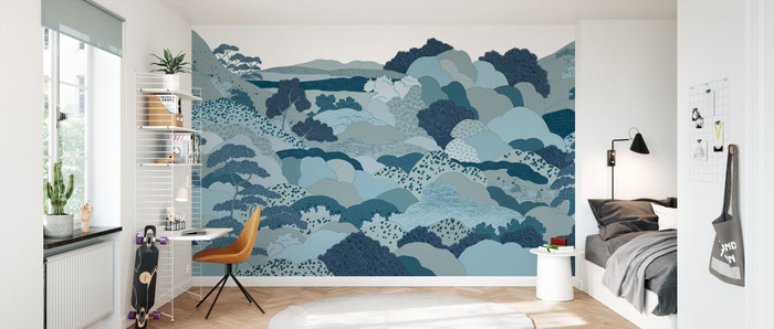 Mural - Highlands Blue (Per Sqm)