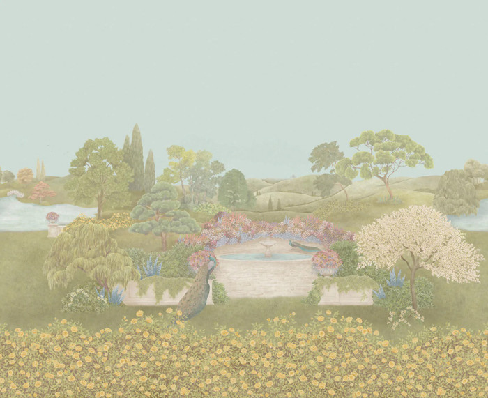 Mural - Idyll Yellow (4.9m x 4m)