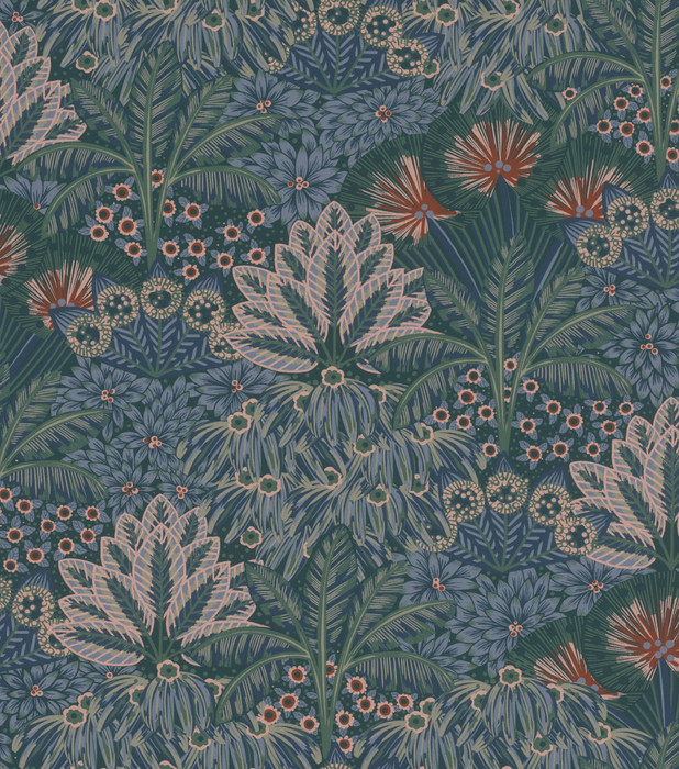 Bloomsbury Botanical - Navy