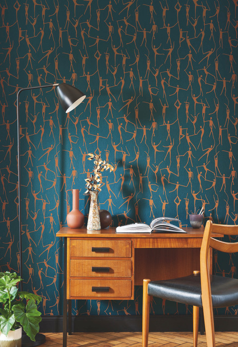 Alberto - Orange / Petrol