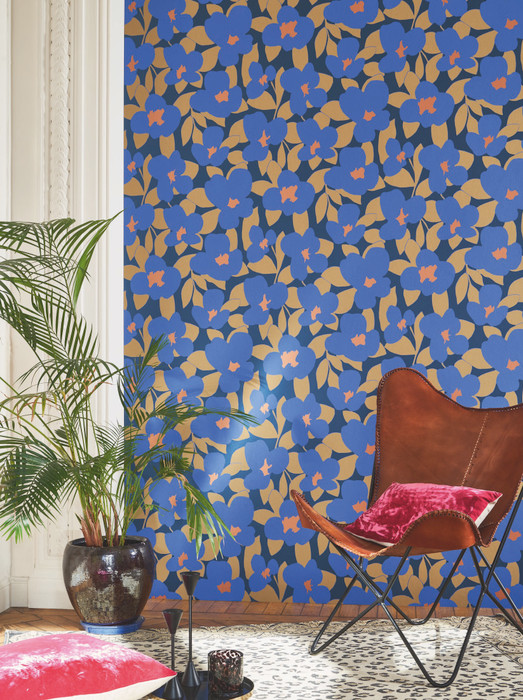 Flower Power - Royal Blue