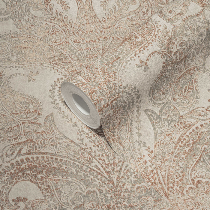 Ornate Damask - Natural