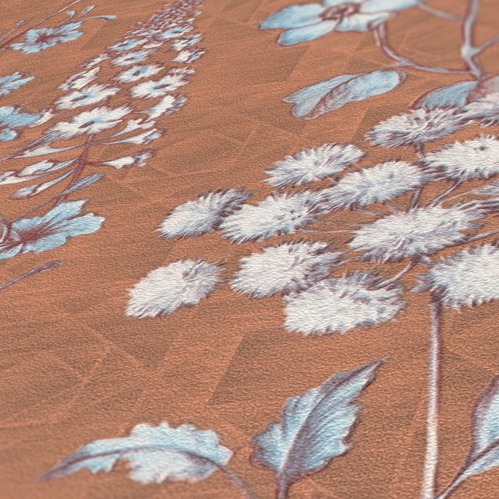 English Blooms - Brown