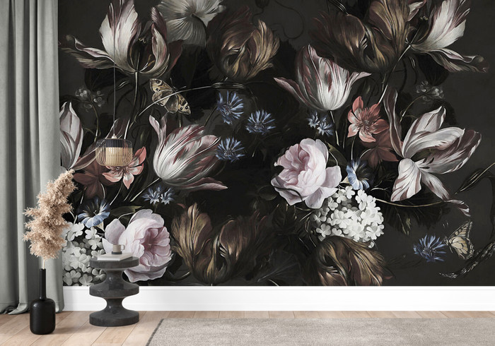 Mural - Fleurs de Boheme (Per Sqm)