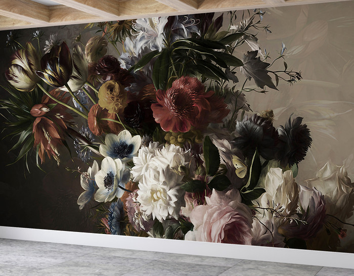 Mural - Anemones Bouquet (Per Sqm)