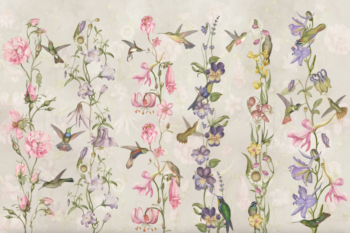 Mural - Meadow Flowers (Per Sqm)